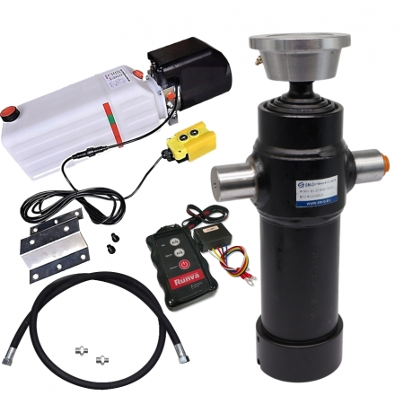 BEZPRZEWODOWY ZESTAW WYWROTU KIPRA 2,5m 700 mm 12V